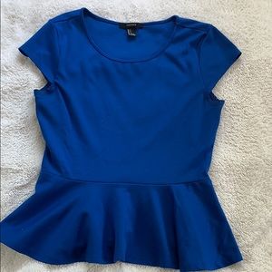 Blue Ballerina Top